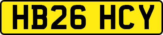HB26HCY