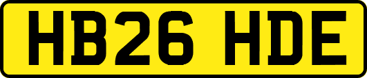 HB26HDE