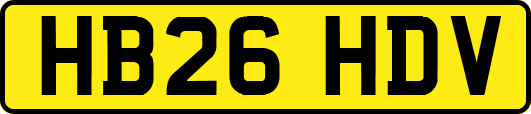 HB26HDV