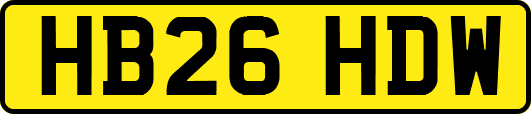 HB26HDW