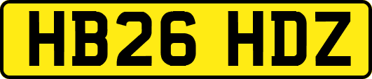 HB26HDZ