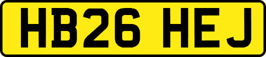 HB26HEJ