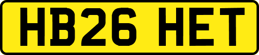 HB26HET