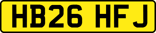 HB26HFJ