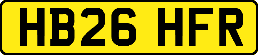 HB26HFR