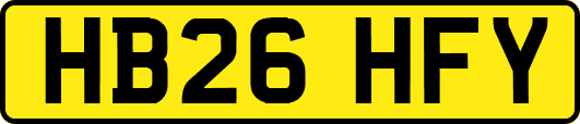 HB26HFY