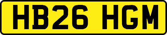 HB26HGM