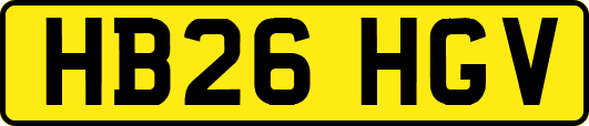 HB26HGV