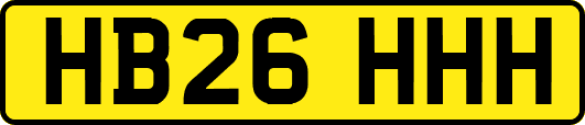 HB26HHH