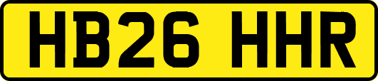 HB26HHR