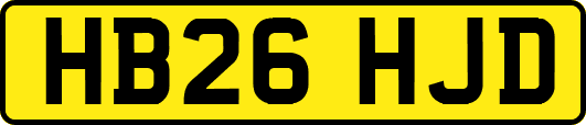 HB26HJD