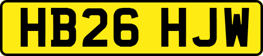 HB26HJW