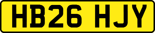 HB26HJY