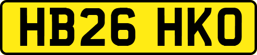 HB26HKO