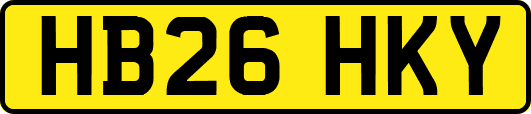 HB26HKY