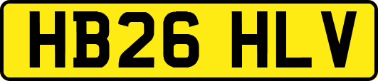 HB26HLV