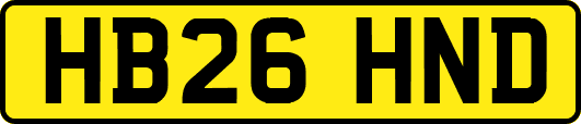 HB26HND