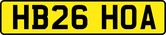 HB26HOA