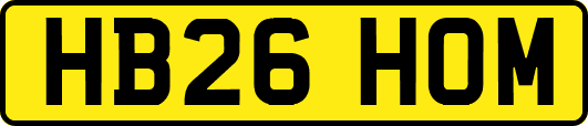 HB26HOM