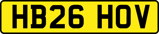 HB26HOV