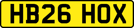 HB26HOX