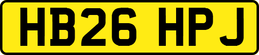 HB26HPJ