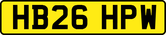 HB26HPW