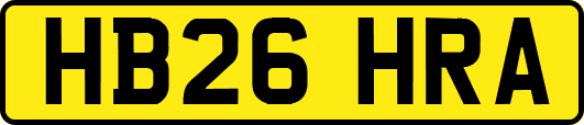 HB26HRA