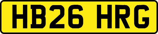 HB26HRG