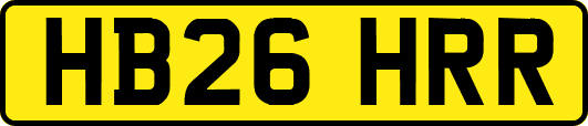 HB26HRR