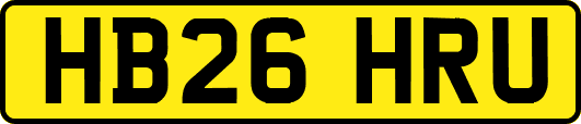HB26HRU