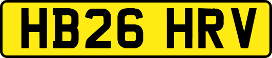 HB26HRV