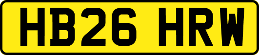 HB26HRW
