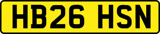 HB26HSN
