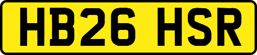 HB26HSR