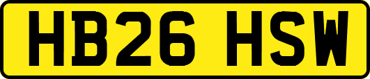 HB26HSW