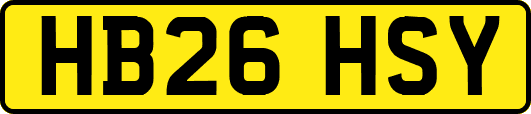 HB26HSY