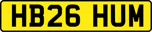 HB26HUM
