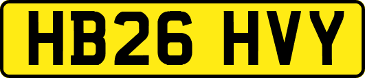 HB26HVY