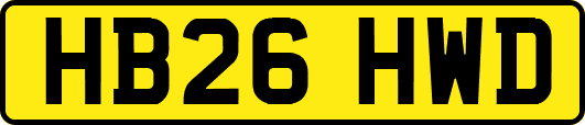 HB26HWD