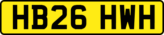HB26HWH
