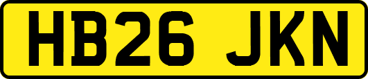 HB26JKN