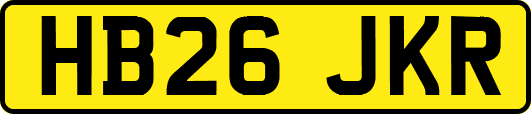 HB26JKR