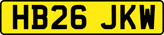 HB26JKW