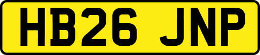 HB26JNP