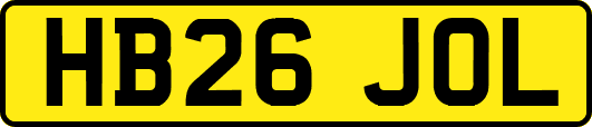 HB26JOL