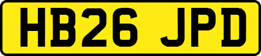 HB26JPD
