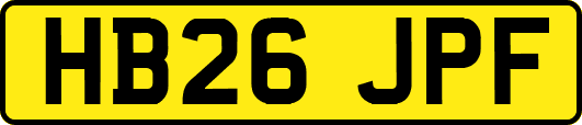 HB26JPF