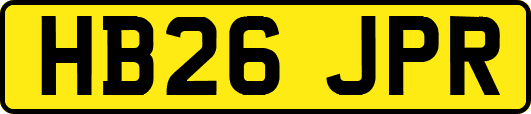 HB26JPR