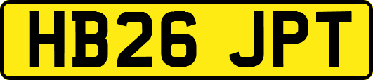 HB26JPT